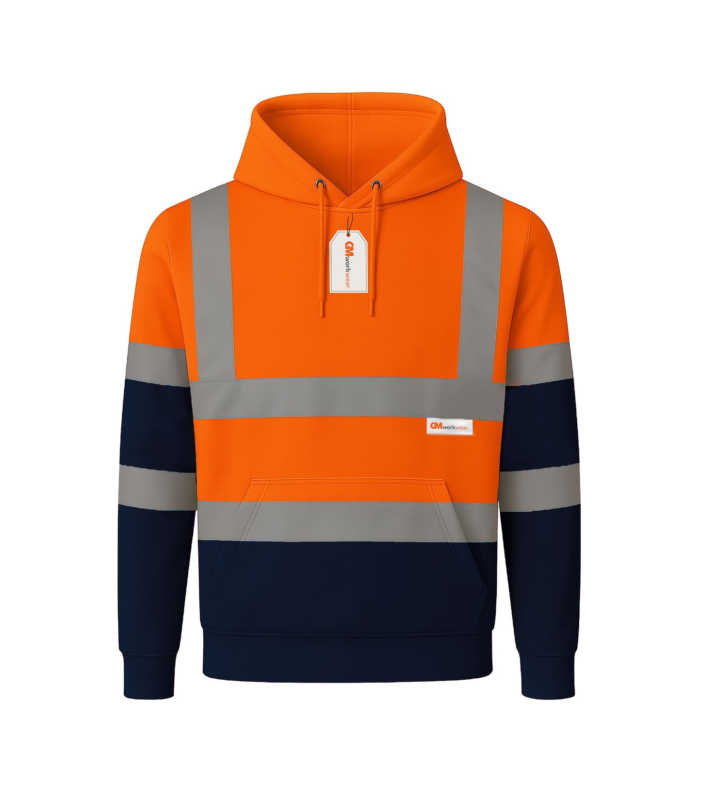 GM Workwear High Visibility Pullover Hoodie