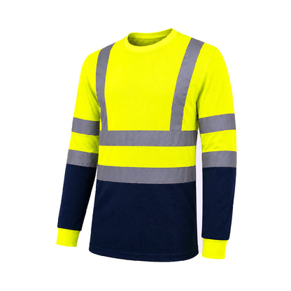 High Visibility Long Sleeve Crew Neck