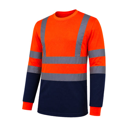 High Visibility Long Sleeve Crew Neck