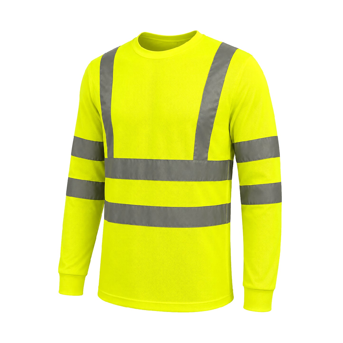 High Visibility Long Sleeve Crew Neck