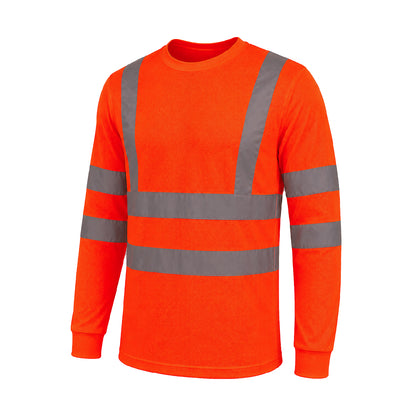 High Visibility Long Sleeve Crew Neck