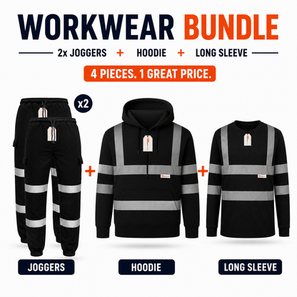 Workwear Bundle – Mix & Match Jogger, Hoodie & Polo Shirt