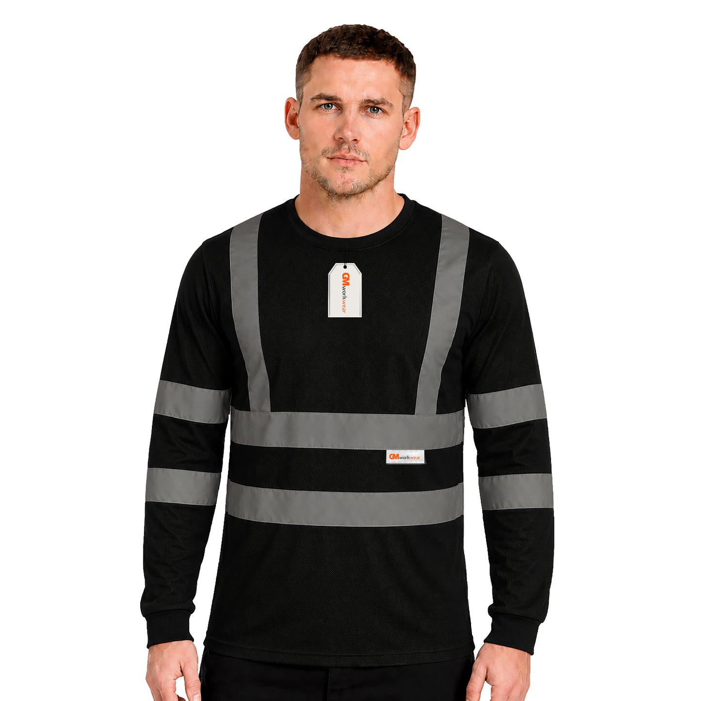 High Visibility Long Sleeve Crew Neck