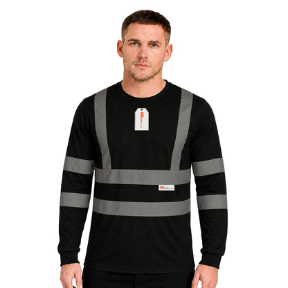 High Visibility Long Sleeve Crew Neck