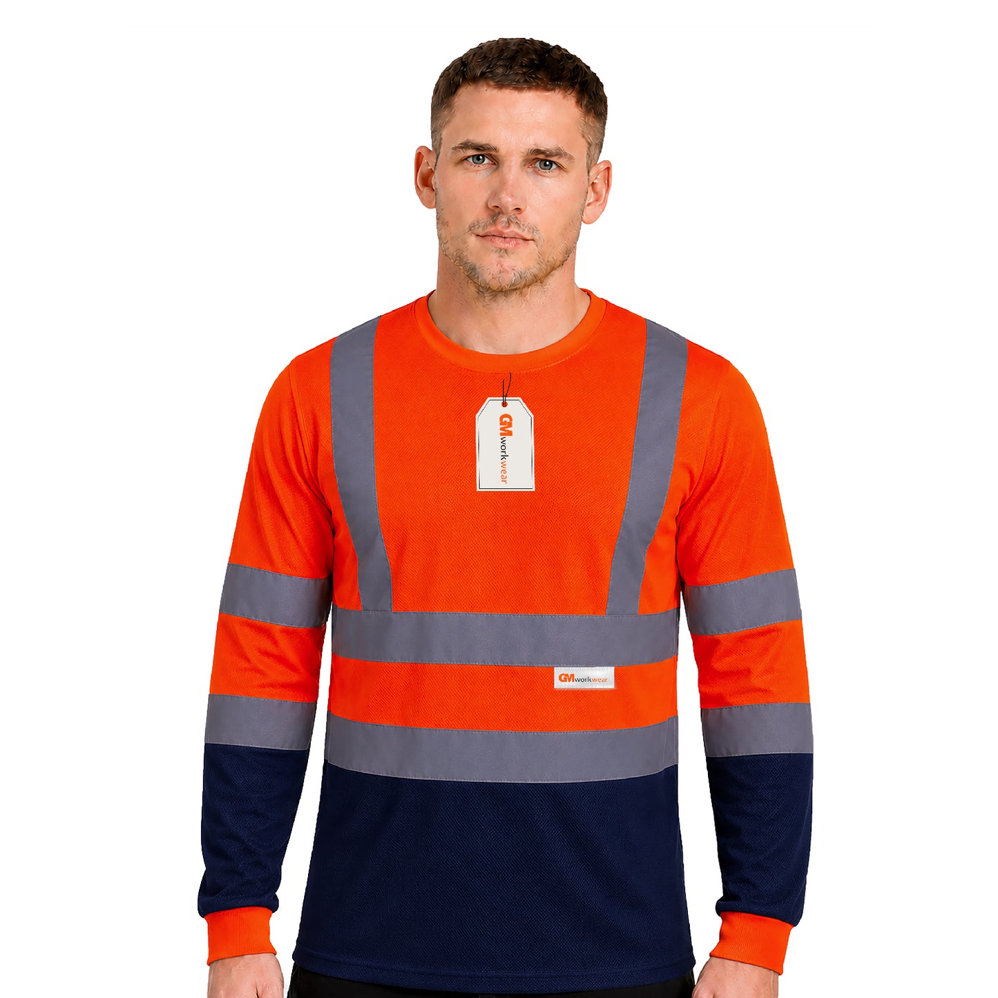 High Visibility Long Sleeve Crew Neck
