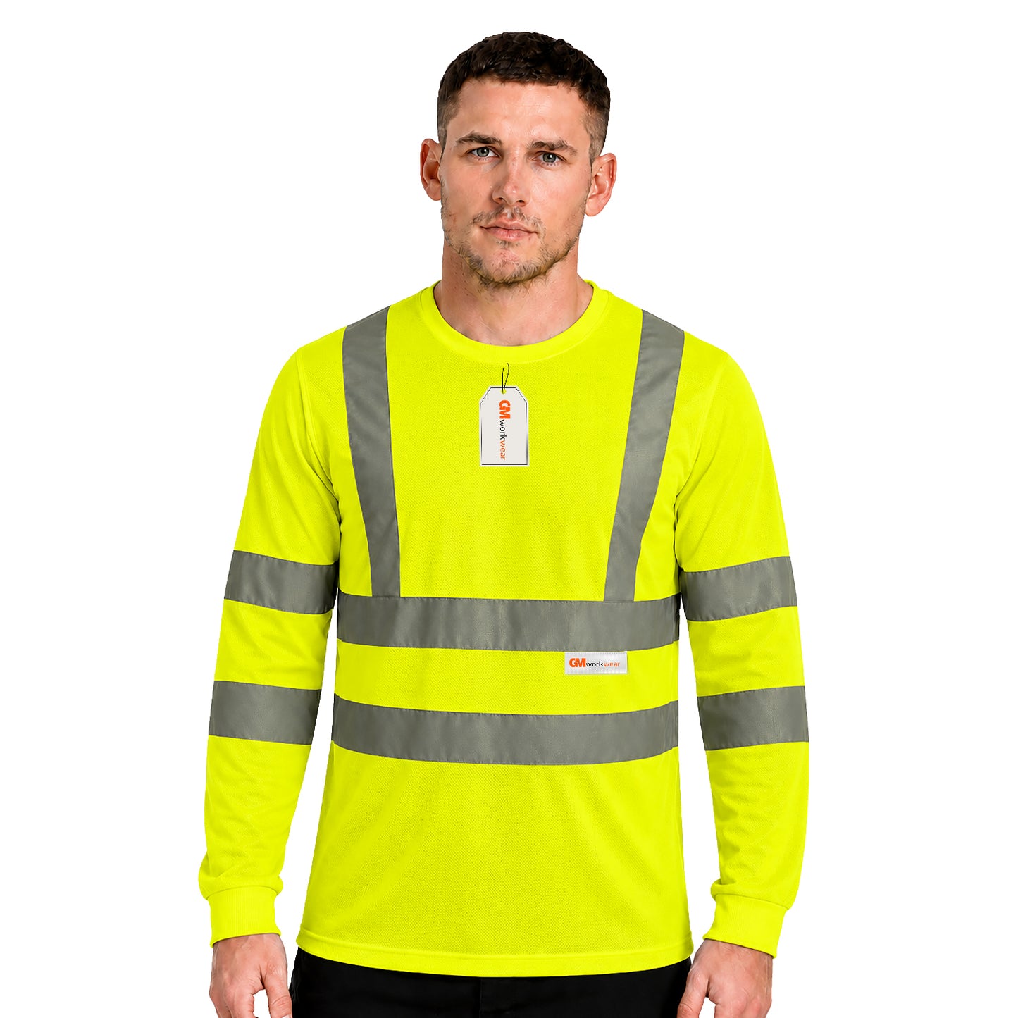 High Visibility Long Sleeve Crew Neck