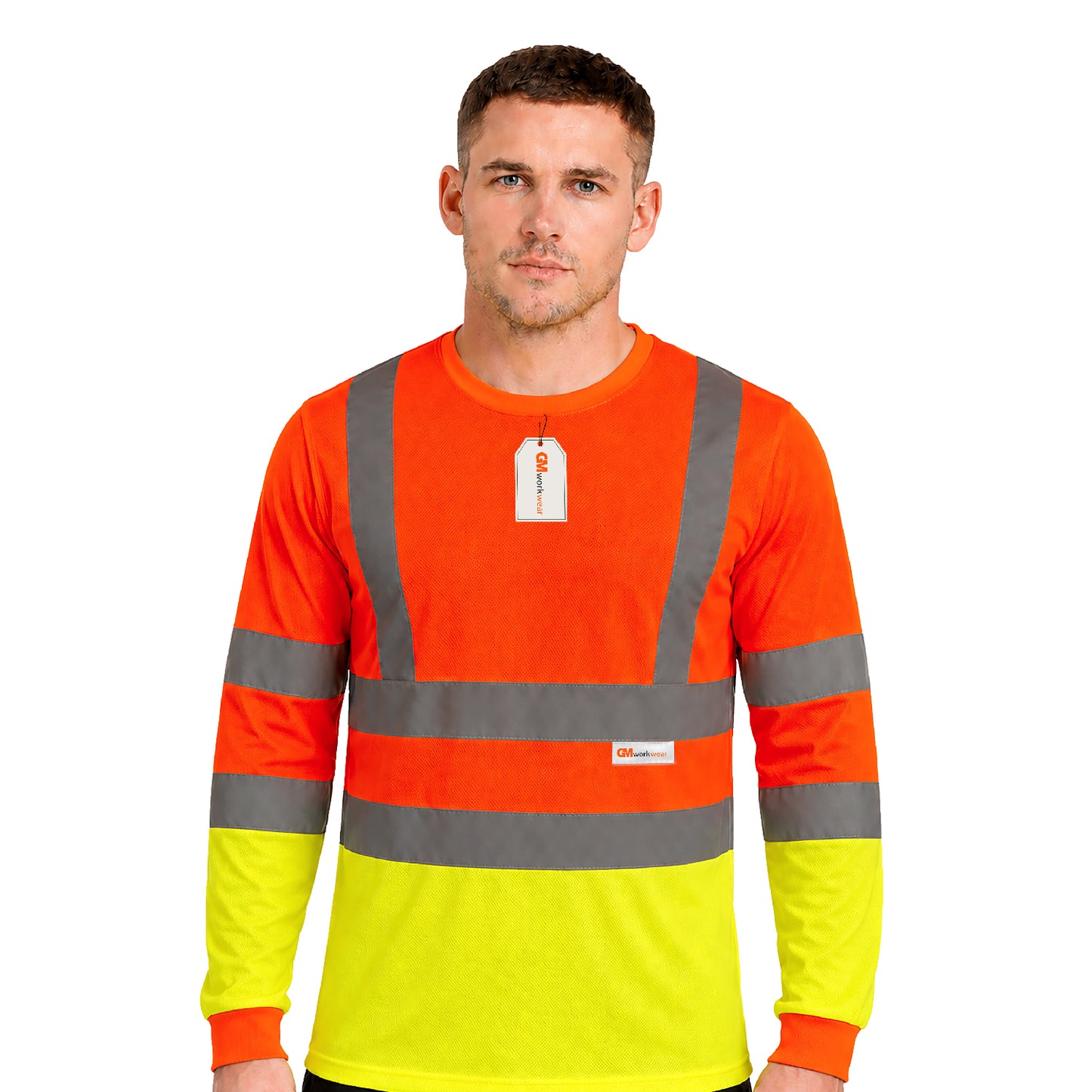 High Visibility Long Sleeve Crew Neck