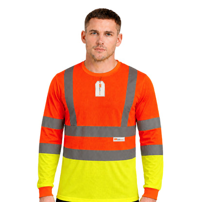 High Visibility Long Sleeve Crew Neck