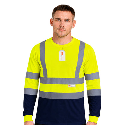 High Visibility Long Sleeve Crew Neck