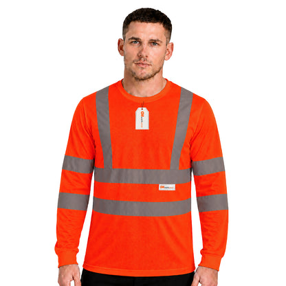 High Visibility Long Sleeve Crew Neck