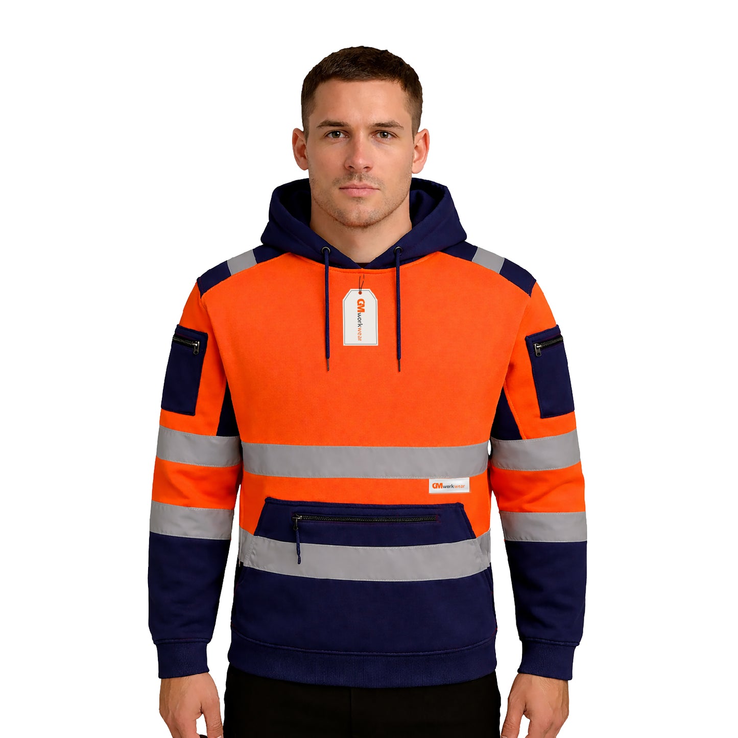High Visibility Reflective Pullover Hoodie