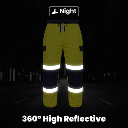 GM Workwear High Visibility Joggers