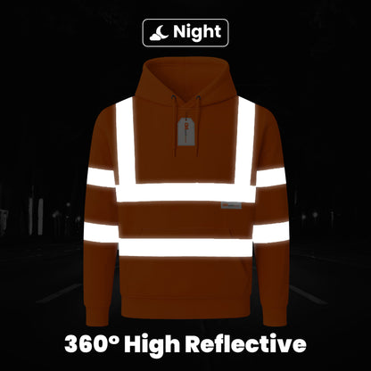 GM Workwear High Visibility Pullover Hoodie