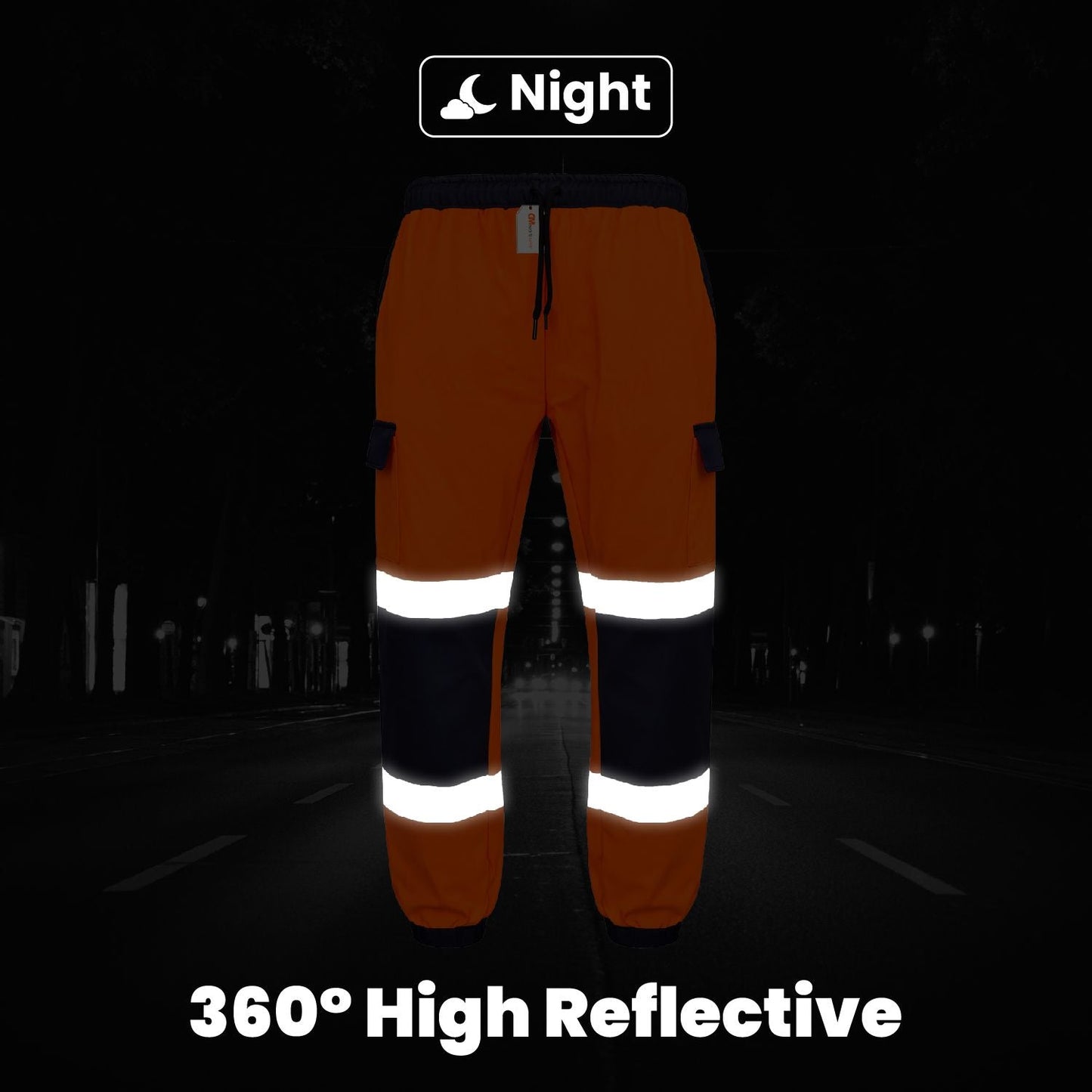 GM Workwear High Visibility Joggers