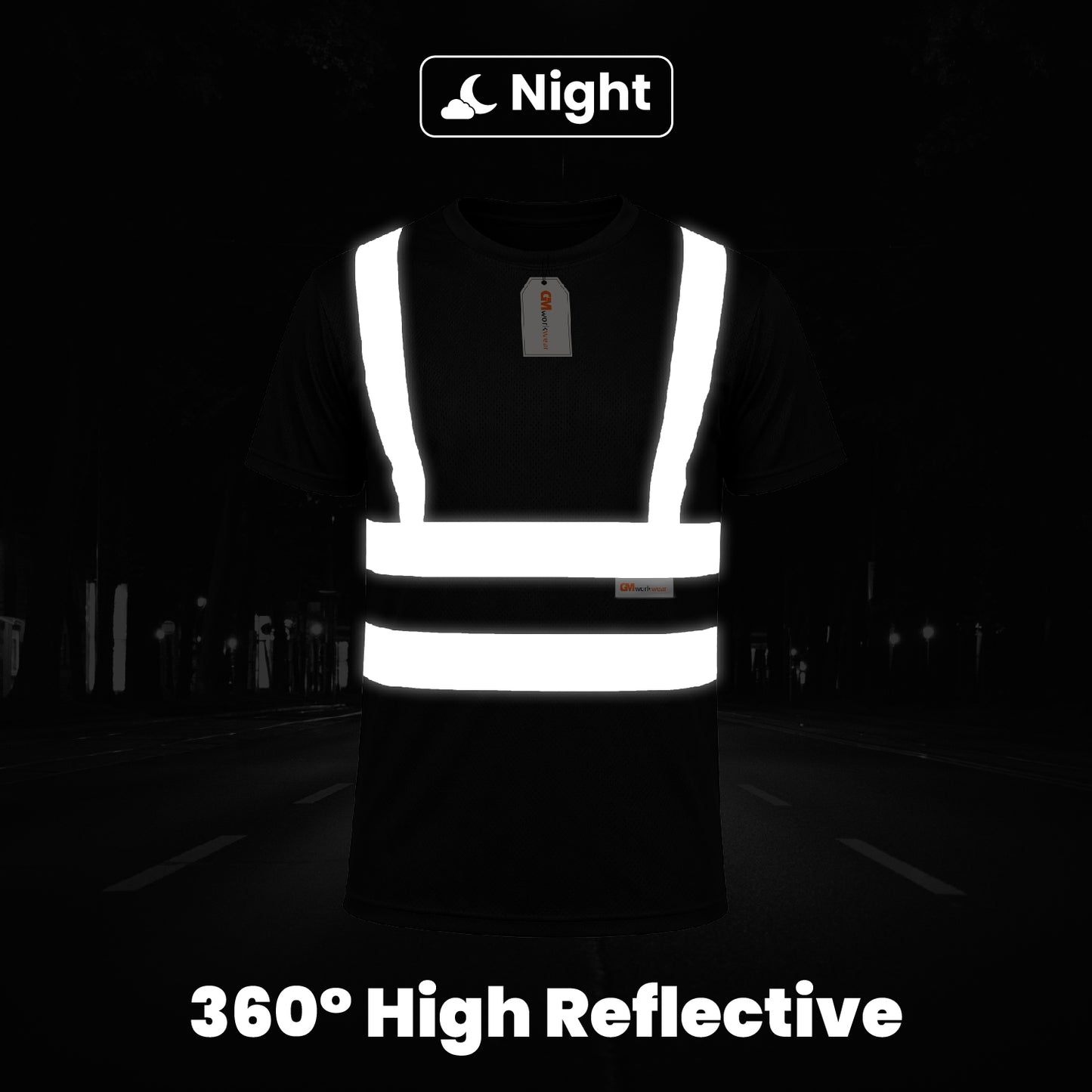 GM Workwear High visibility T shirt