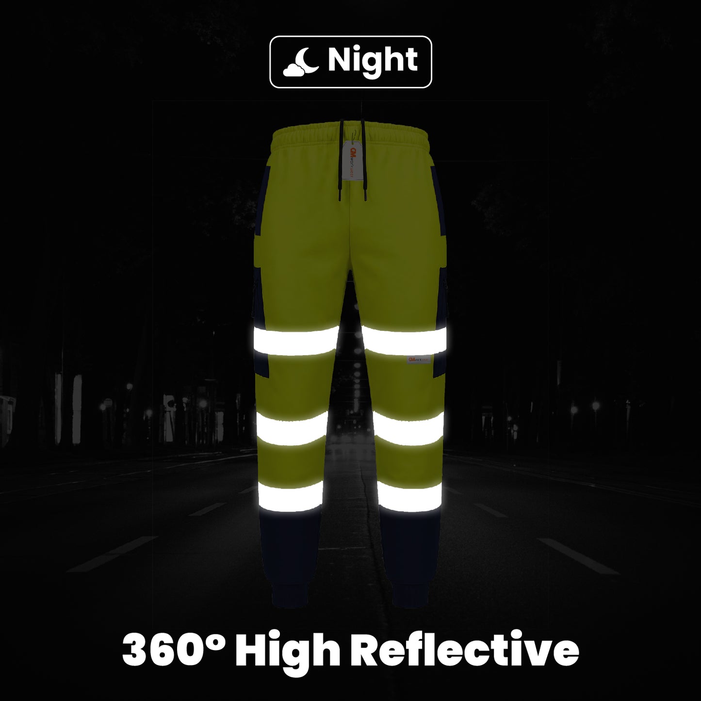 High Visibility Reflective Joggers