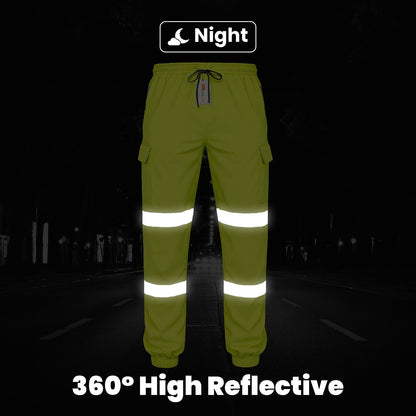GM Workwear High Visibility Joggers