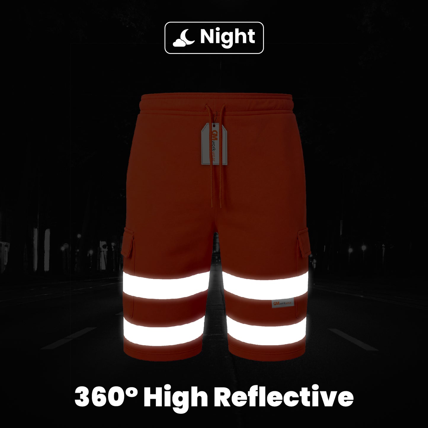 GM Workwear High Visibility Shorts