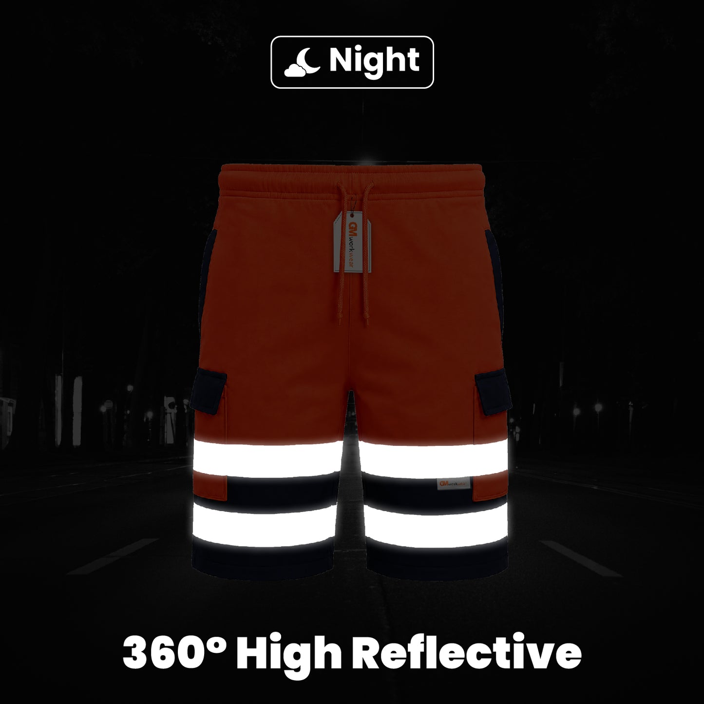 GM Workwear High Visibility Shorts