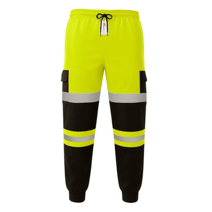 Hi Vis Jogging Bottoms Safety Work Joggers