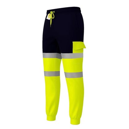 Hi Vis Jogging Bottoms Safety Work Joggers