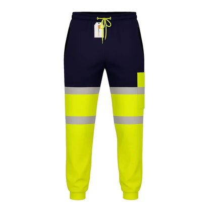 Hi Vis Jogging Bottoms Safety Work Joggers
