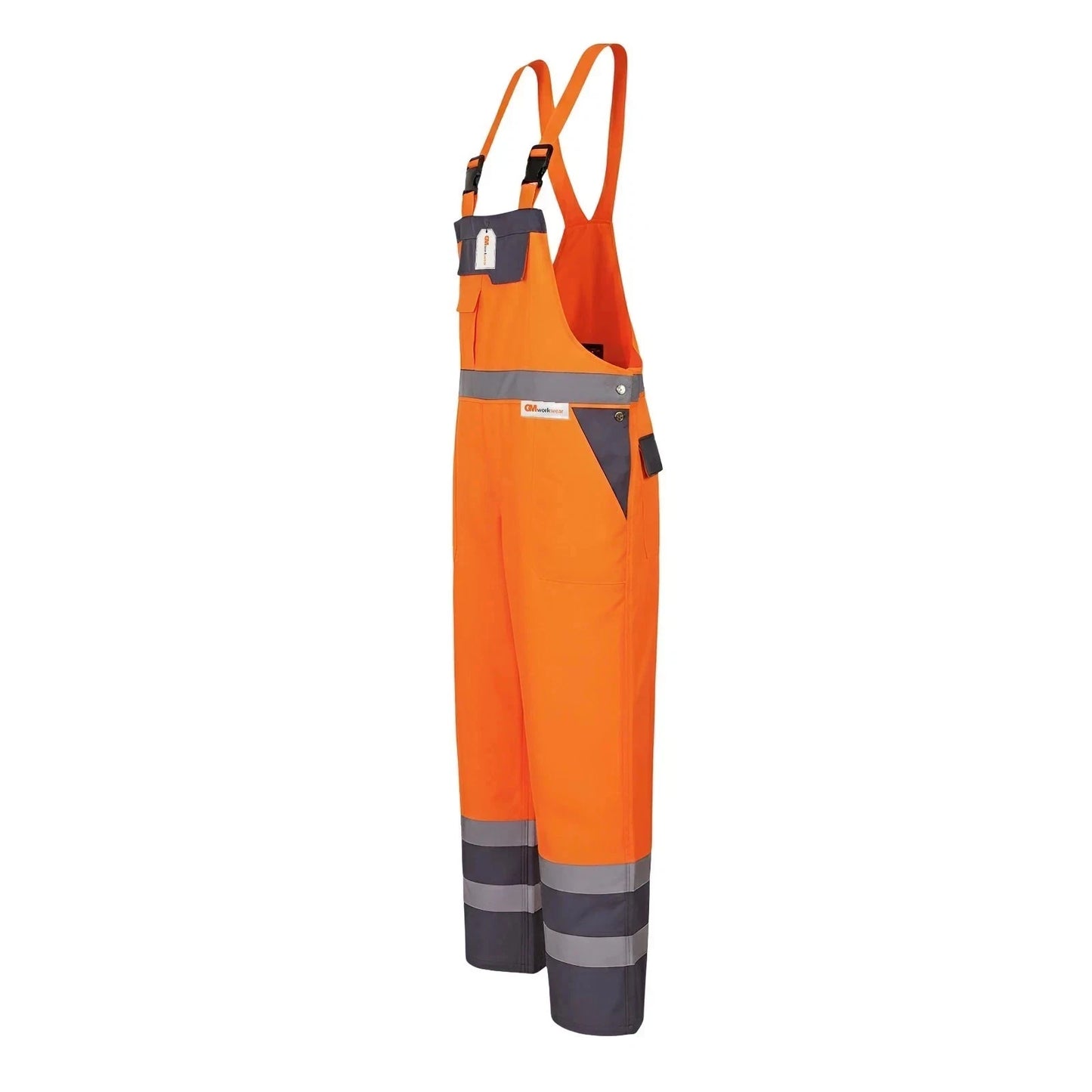 Hi Vis Reflective  Bib and Brace Waterproof Dungarees