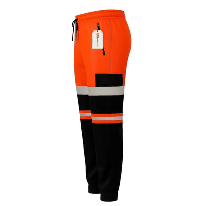 Hi Vis Jogging Bottoms Safety Work Joggers