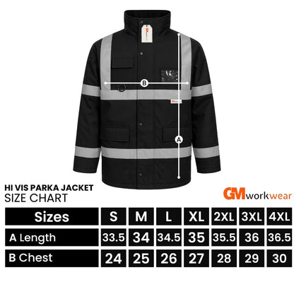 High Visibility Parka Jacket
