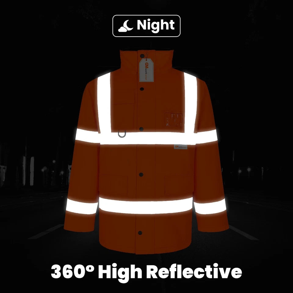 High Visibility Parka Jacket