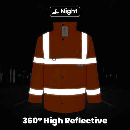 High Visibility Parka Jacket
