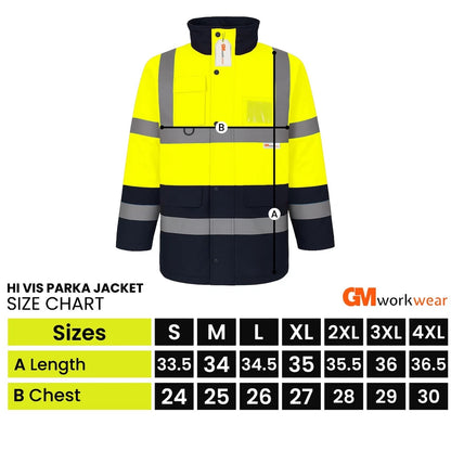 High Visibility Parka Jacket