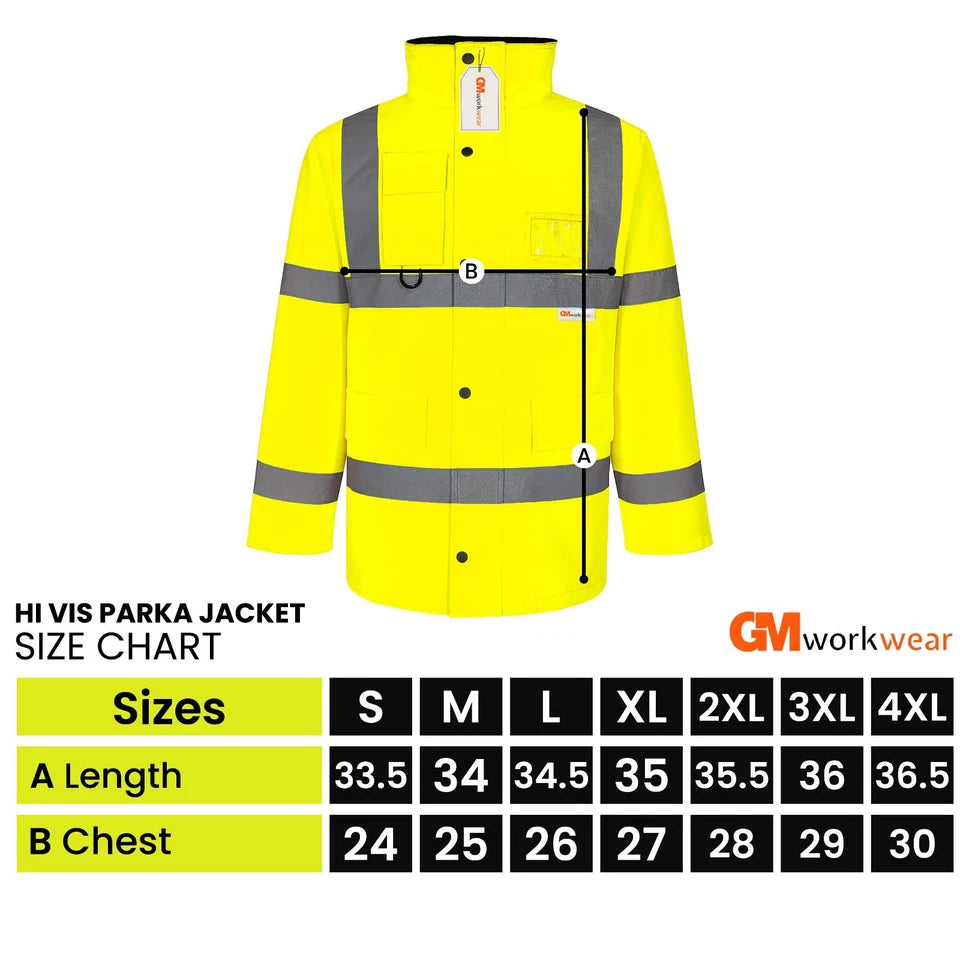 High Visibility Parka Jacket