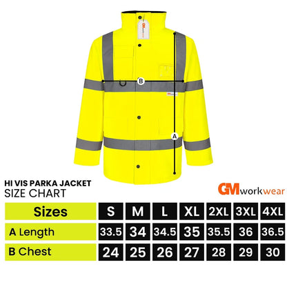High Visibility Parka Jacket