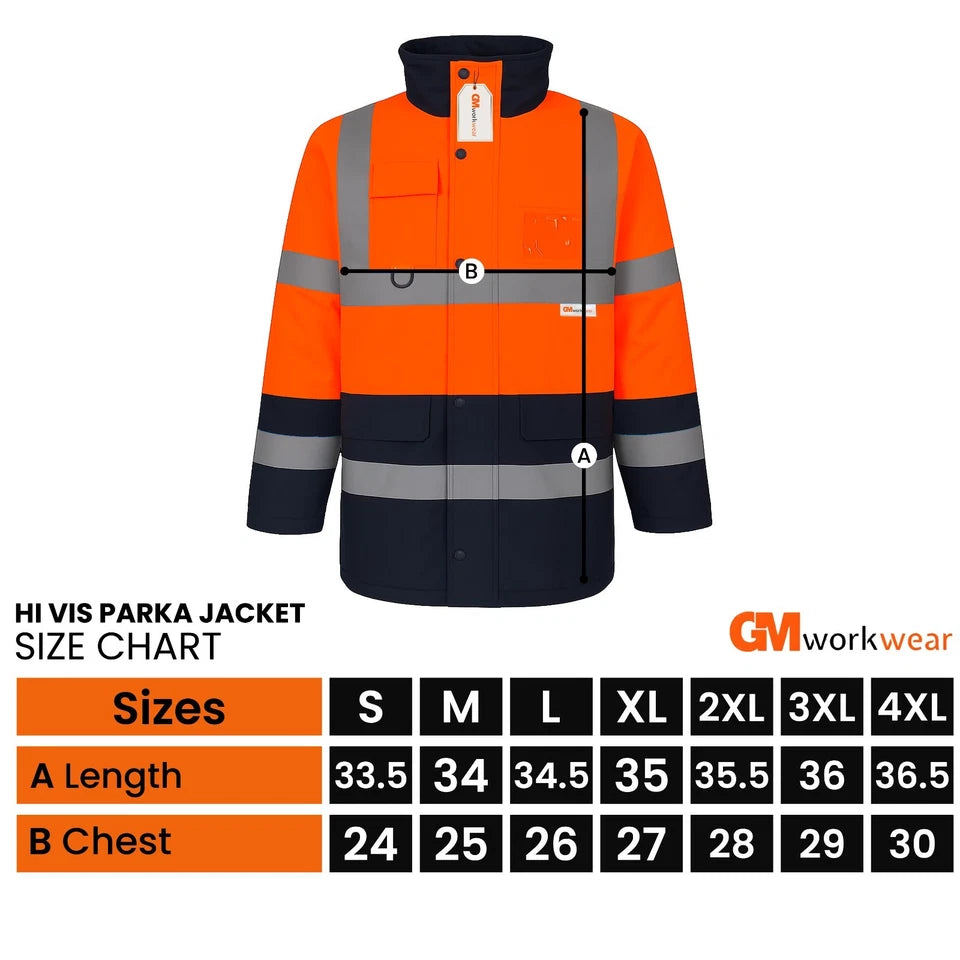 High Visibility Parka Jacket