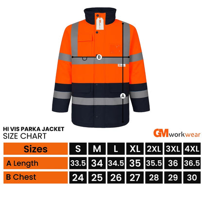 High Visibility Parka Jacket