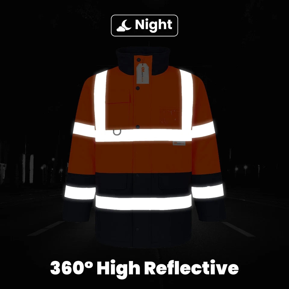 High Visibility Parka Jacket