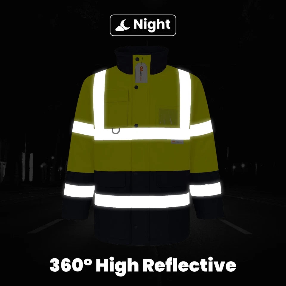 High Visibility Parka Jacket