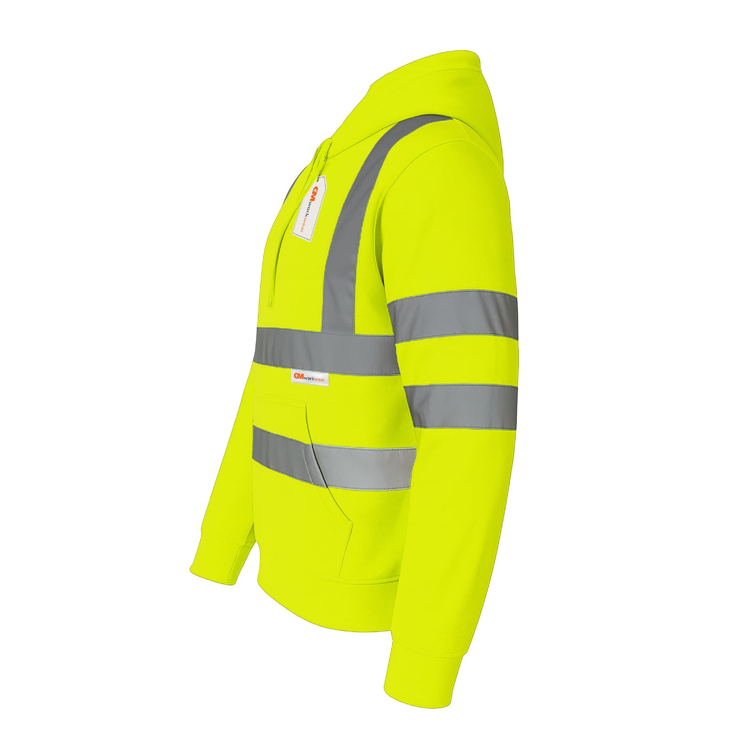 GM Workwear High Visibility Pullover Hoodie