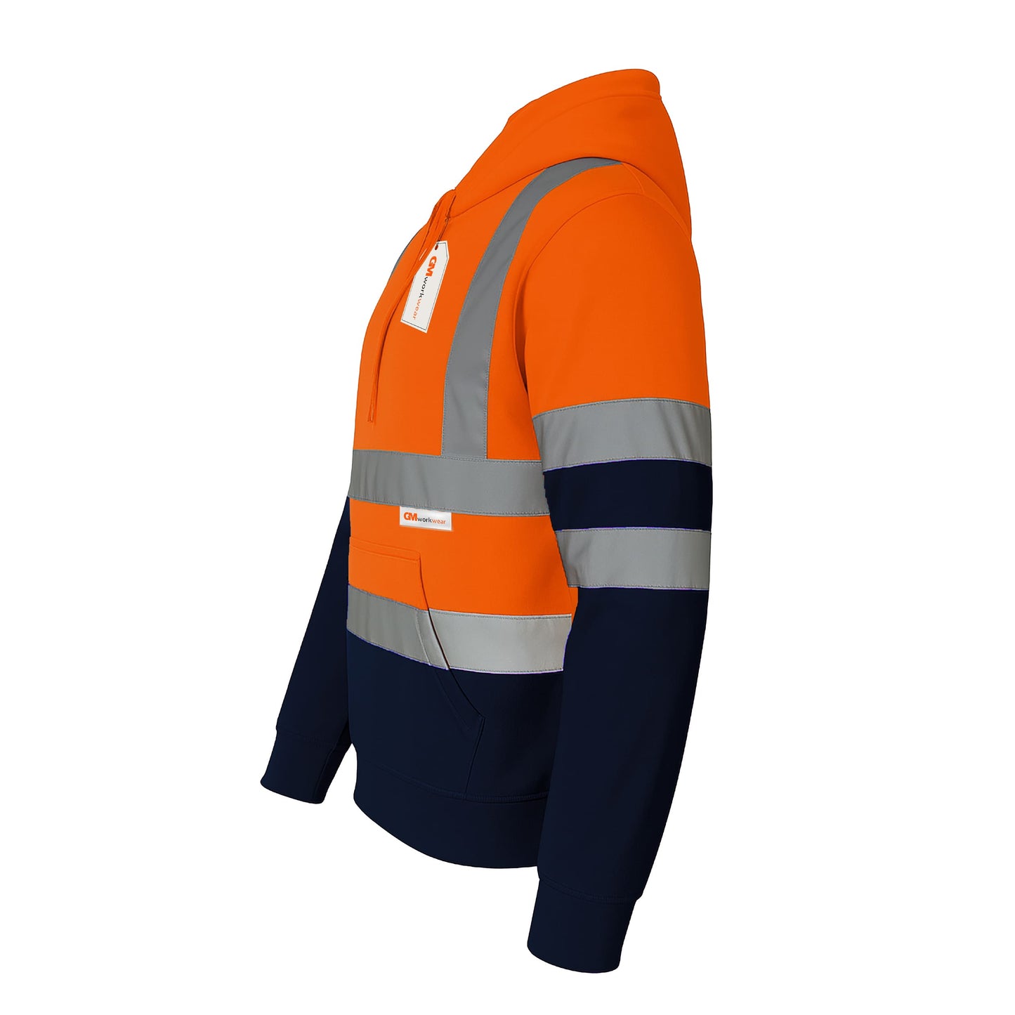 GM Workwear High Visibility Pullover Hoodie