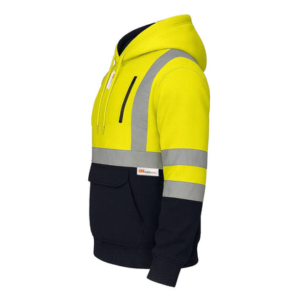 High Visibility Kangaroo Pocket Hoodie