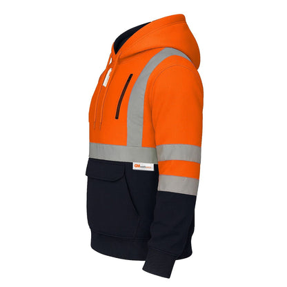 High Visibility Kangaroo Pocket Hoodie