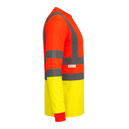 High Visibility Long Sleeve Crew Neck