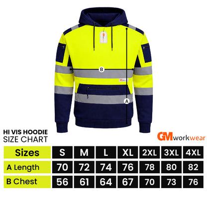 High Visibility Reflective Pullover Hoodie